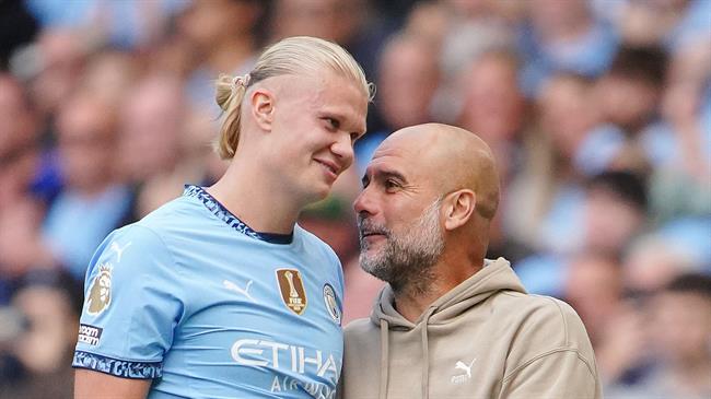 Pep Guardiola lí giải phong độ cao của Erling Haaland mùa này 1